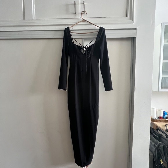House of CB Rosa Dress | Black - Picture 1 of 5